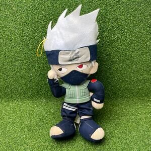 Naruto Kakashi Hatake Plush Doll Sharingan Anime Shonen Jump Toy